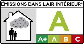 Obr. 3: Znaka pro povinn oznaen vrobk pouvan ve Francii pro vrobky ovlivujc vnitn prosted budovy