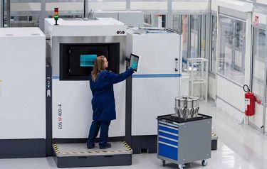 Zvod spolenosti Siemens ve vdskm Finspångu se specializuje na vrobu prostednictvm 3D tisku.