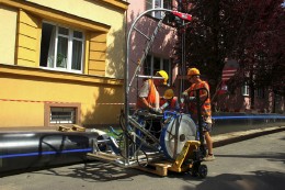 Probhajc sanace vodovodnho adu v ulici Zborovsk v Ostrav – obr. b