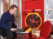 blower door test