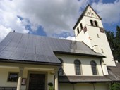 Fotovoltaika na střeše kostela, Schoenau, E. Sequens