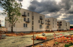 Obr. 3: Třípodlažní bytový dům firmy RD Rýmařov – Brno-Dolní Heršpice (foto FERMACELL)