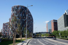 Soubor nových kancelářských budov v Karlíně