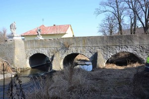 Obrázek 1: Most ev. č. 36719-2 přes Brodečku v obci Dobromilice, okres Prostějov