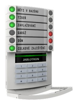 Klvesnice alarmu Jablotron 100