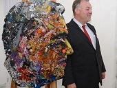 20 let ACO - dar v podobě hlavy od známého českého umělce a sochaře Davida Černého