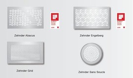 Tvarově dokonalý a funkční design mřížek Zehnder slouží pro zakrytí vývodů vzduchu v podlaze, stěně nebo stropu, v bílém nebo nerezovém provedení, oceněné cenou IF Design Award.