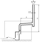 Obr. 1 – Vzduchospalinov cesta plynovho kotle
