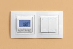 18 tlačítka a termostat Unica Colors, foto Schneider Electric