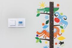 22 vypínač a termostat dětský pokoj, foto Schneider Electric