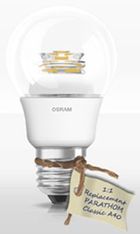 Obrázek: LEDka se světlovodem OSRAM vypnutá
