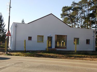 V dřevostavbě nové školky v Ratíškovicích byly pro všechny vnitřní konstrukce využity konstrukční desky RigiStabil Activ´Air.