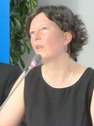 První blok moderovala Alice Stollmeyer, twitterka o tématech energetické a klimatické politiky EU