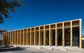 Kulturn centrum, Constitucin, Chile. Zdroj: Studio Elemental, Alejadro Aravena