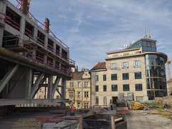 15 Atrium a jin kdlo projektu Sacre Coeur² s uniktn mostn konstrukc nad Strahovskm tunelem, zdroj METROSTAV