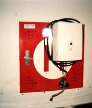 Obr. 4 c) průtokový ohřívač napojený na síť požárního vodovodu