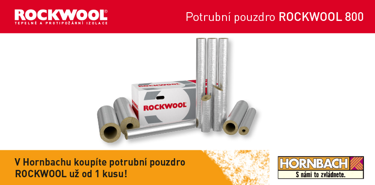 Pouzdra ROCKWOOL 800 nakoupíte již od jednoho kusu v hobby marketech Hornbach