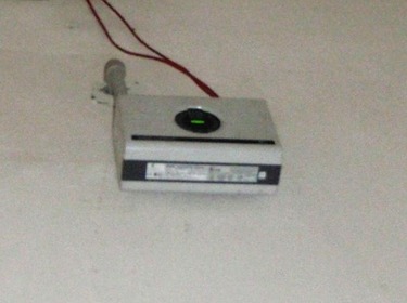 Obr. 21 Analyzátor plynu/kouře s nízkou hustotou, který má v soustavě funkci samočinného hlásiče