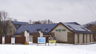 Fotovoltaická elektrárna areálu Davidův Mlýn