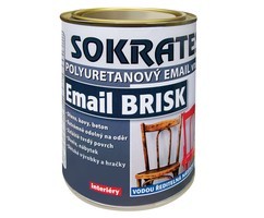 SOKRATES Email BRISK – Vrchn kryc barva pro vnitn prosted, uren pro prmyslovou vrobu a pro emeslnick prce.
