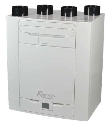 Centrální rekuperační jednotka Sentinel Kinetic Advance, dodávaná společností Regulus, má dvoustupňovou filtraci, integrovaný digitální regulátor a wi-fi připojení.