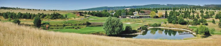 Panoramatick pohled na golfov resort Kaskda…
