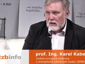 Prof. Ing. Karel Kabele, CSc. v rozhovoru pro TZB-info