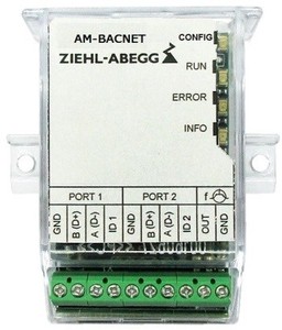 Obr. 1: Umstn modulu AM-BACNET v motoru ECblue