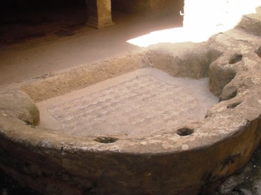 Vana na archeologickém nalezišti Bulla Regia, Tunisko, foto D. Kopačková, redakce
