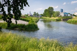 Nov podoba eky Moravy na jihu Olomouce