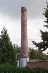 Obr. 20: Znovuvystavěný dřík komína v Utrechtu