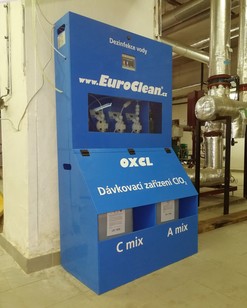 Instalovan genertory oxidu chloriitho, dezinfekce vody