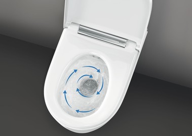 Keramická WC mísa s technologií splachování TurboFlush (Zdroj: Geberit.cz)