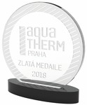 Aquatherm 2018 Zlatá medaile skleněná