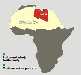 Libye se svým zavlažovacím projektem