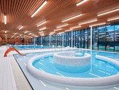Unikátní bazén v&nbsp;Lounech, foto DKarchitekti LOUNY Kiva