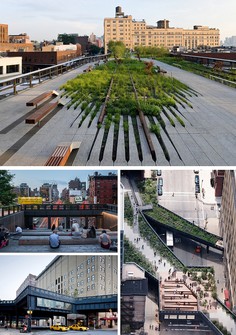 Původní prezentace některých ze 12 účastníků soutěže: DILLER SCOFIDIO + RENFRO, LLC – The High Line, New York, Spojené státy americké