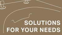 Solutions for Your Needs – Řešení pro vaše potřeby