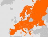 Evropské země, kde se nacházejí Stolpersteine