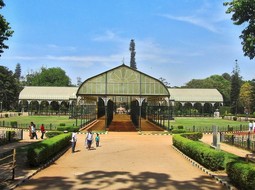 Botanická zahrada Lalbagh v indickém Bengaluru