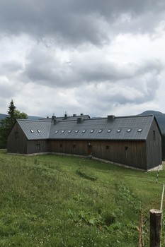 Davidovy boudy, Špindlerův mlýn, Krkonoše 1 017 m n. m., Architekt P. H. A. – rekonstrukce