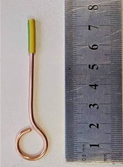 Obr. 4 C) měděná elektroda