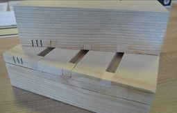 Obr. 1c: Dokumentace modelů ze smrkového dřeva pro exponování mikrovlnným zářením (Thermo Sanace s.r.o.)