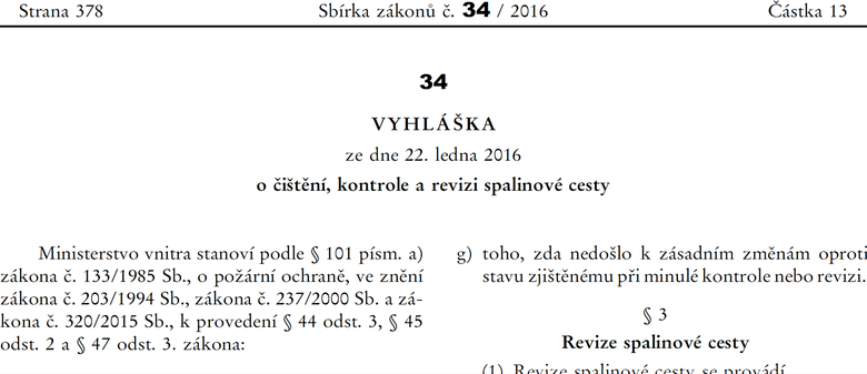 Obr. Konkrtn o kontrolch spalinovch cest hovo vyhlka . 34/2016 Sb.