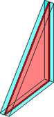 Obr. 4a Vrstvené sklo (např. 6+2×0,38+6 = 12,76 [mm])