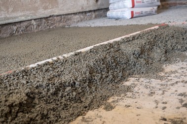 Rekonstrukce podlahy s lehkm betonem