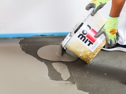 Aplikace samonivelan strky na vyhovujc stvajc podklad