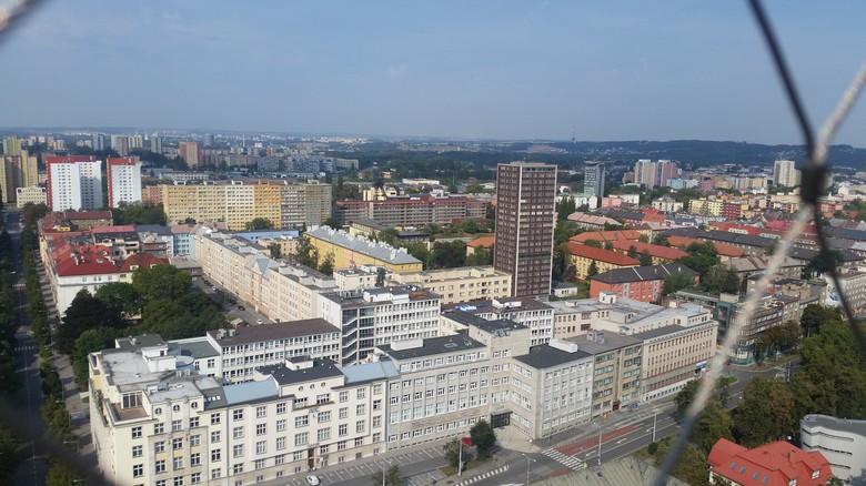 Ilustran obrzek, Ostrava, pohled z radnice, foto D. Kopakov, redakce