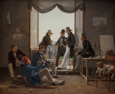 Hledn novch monost architektury – Constantin Hansen, 1837