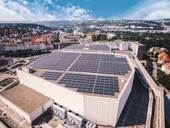 Fotovoltaick elektrrna na praskm Kongresovm centru. Foto &copy; EZ, a.s.